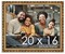 20x16 Solid Wood Antique Picture Frame with UV-Resistant Acrylic & Acid-Free Backing, Available in 4 Finishes: Bronze, Gold, Silver, and Gold with Black